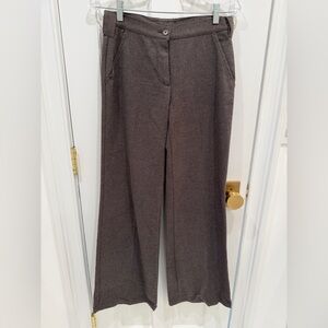 United Colors Of Benetton Vintage Gray Wide Leg Pants Women’s Size 40 XS